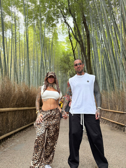 pantalón leopardo
