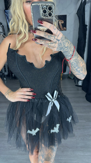 Disfraz murciélago negro