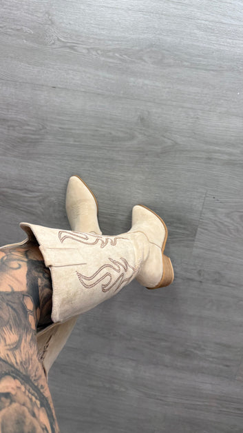 Botas beige