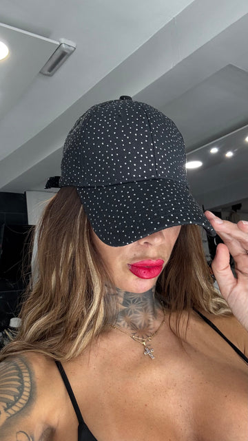 Gorra brillos
