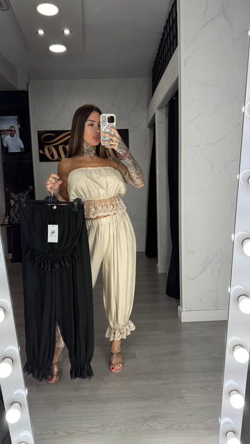 Conjunto candela negro