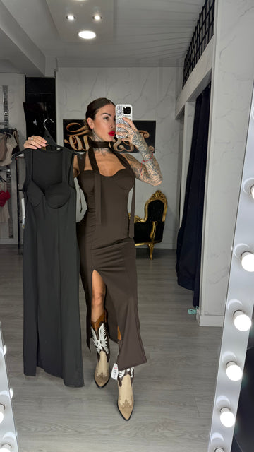 Vestido india negro