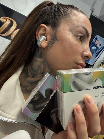 Auriculares, inalámbricos gris claro