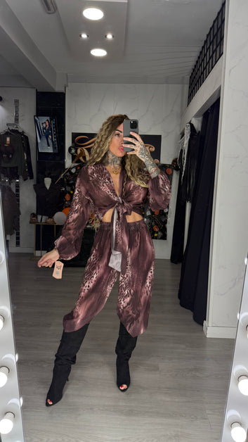 Conjunto selvática Burdeos