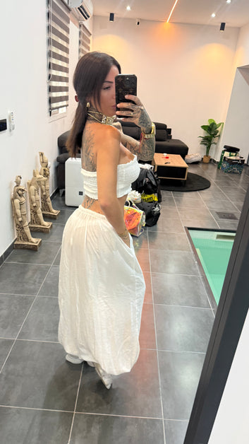 Pantalón chino blanco