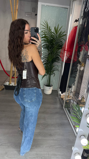 Corpiño Sonia marrón
