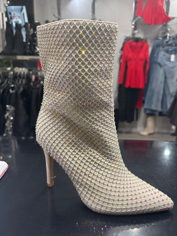 Botín salazar beige brilli brilli