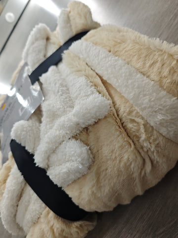 Manta osito beige 130x160CM