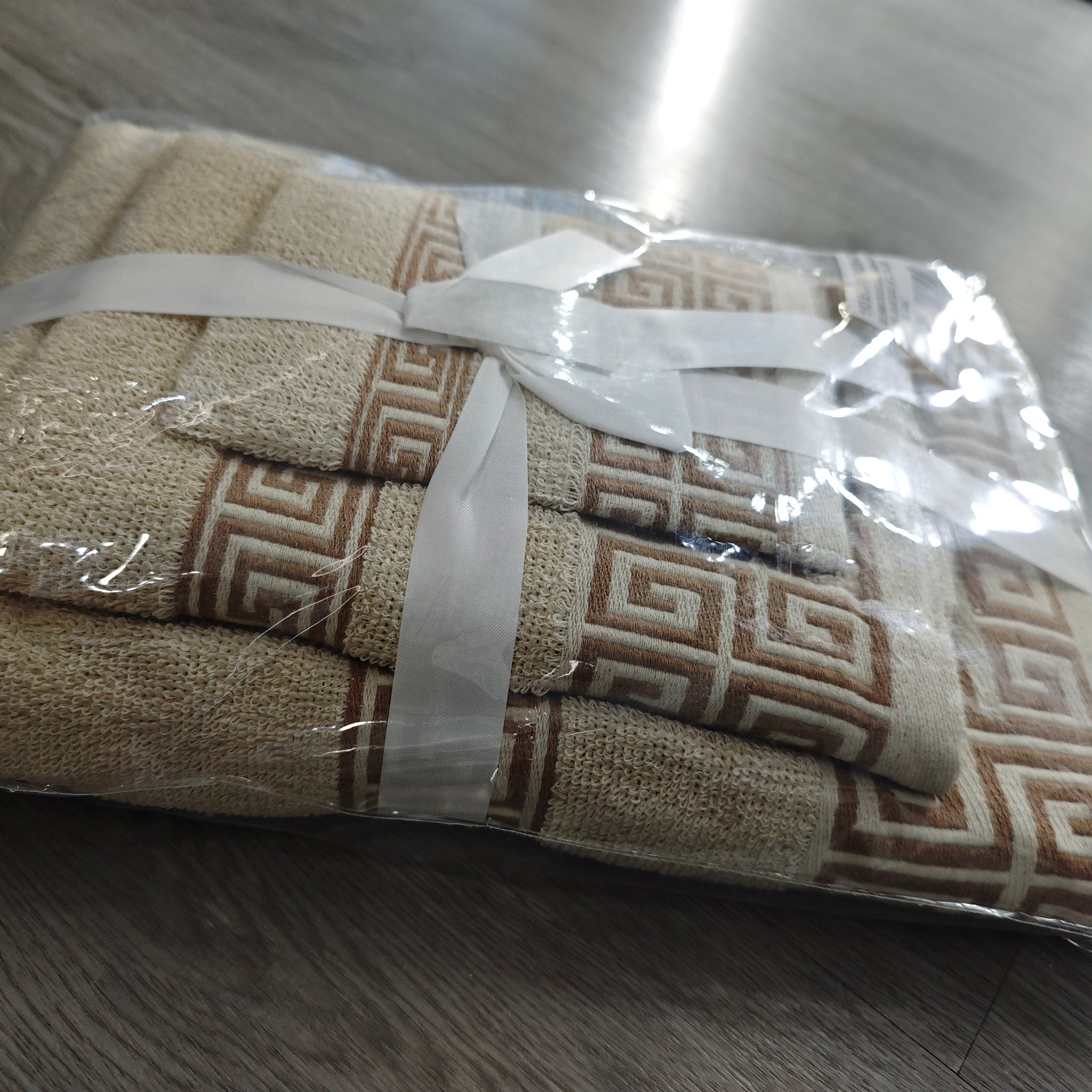 Toalla beige ver 3 tamaños